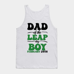 Dad Of The Leap Day Boy February 29th Tank Top